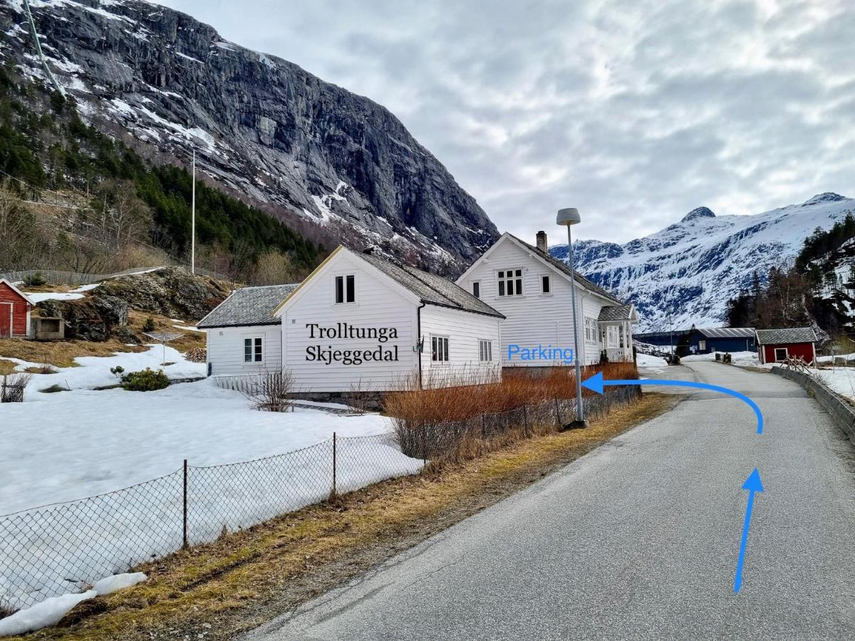 Villa Trolltunga Skjeggedal Exterior foto